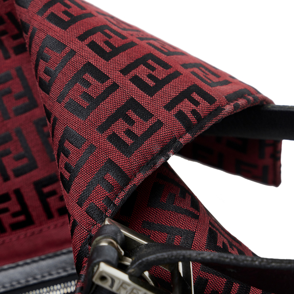 FENDI Zucchino Mamma Forever Shoulder Bag - Picture 9 of 12